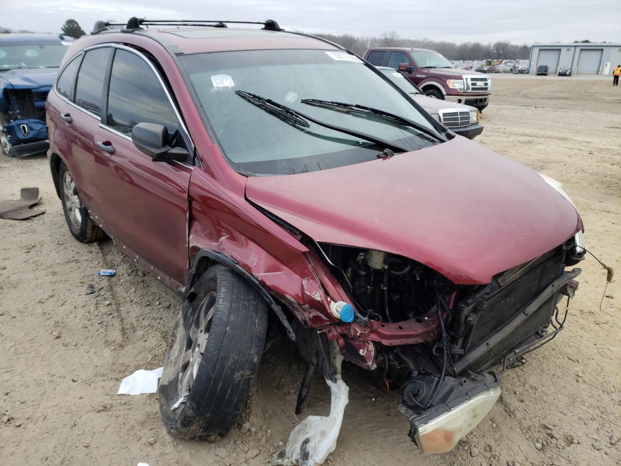 HONDA CR-V EX 2008 with VIN 3CZRE38548G701913 - Photo from auction