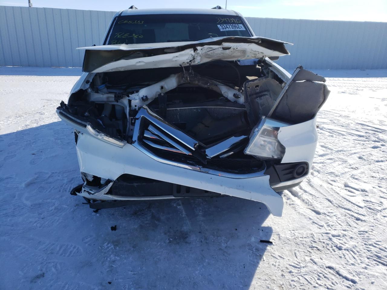 Photo 9 from auction – 2012 HONDA PILOT LX with VIN 5FNYF4H27CB068333