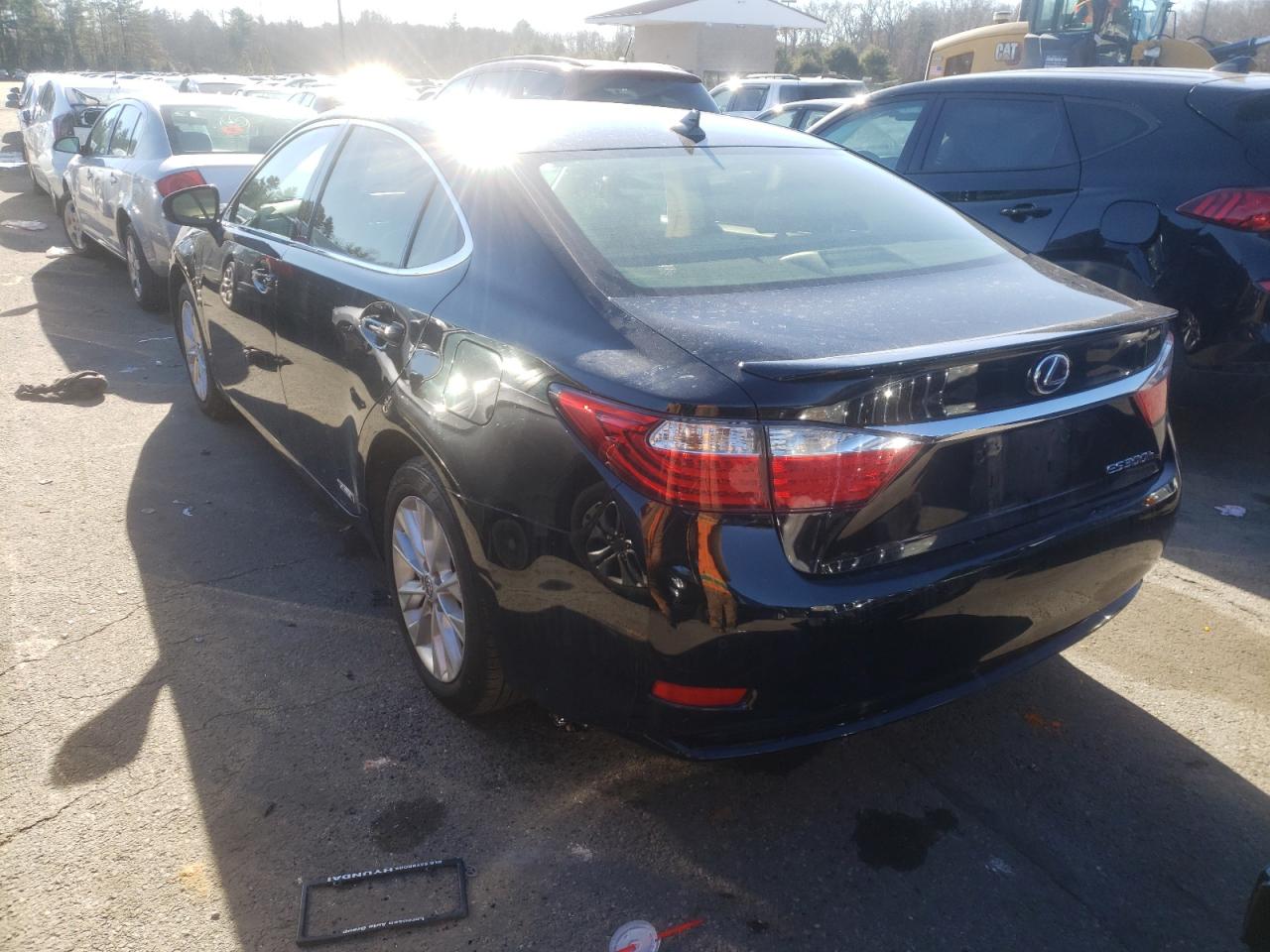 Photo 3 from auction – 2014 LEXUS ES 300H with VIN JTHBW1GGXE2074830