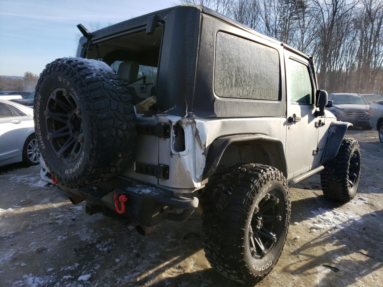 Photo 4 from auction – 2008 JEEP WRANGLER S with VIN 1J4FA54128L552594