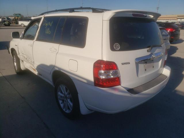 Photo 3 from auction – 2006 TOYOTA HIGHLANDER with VIN JTEDW21A960006600