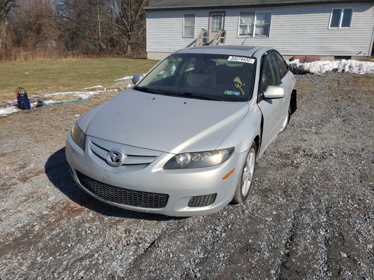Photo 2 from auction – 2008 MAZDA 6 I with VIN 1YVHP80C785M32276