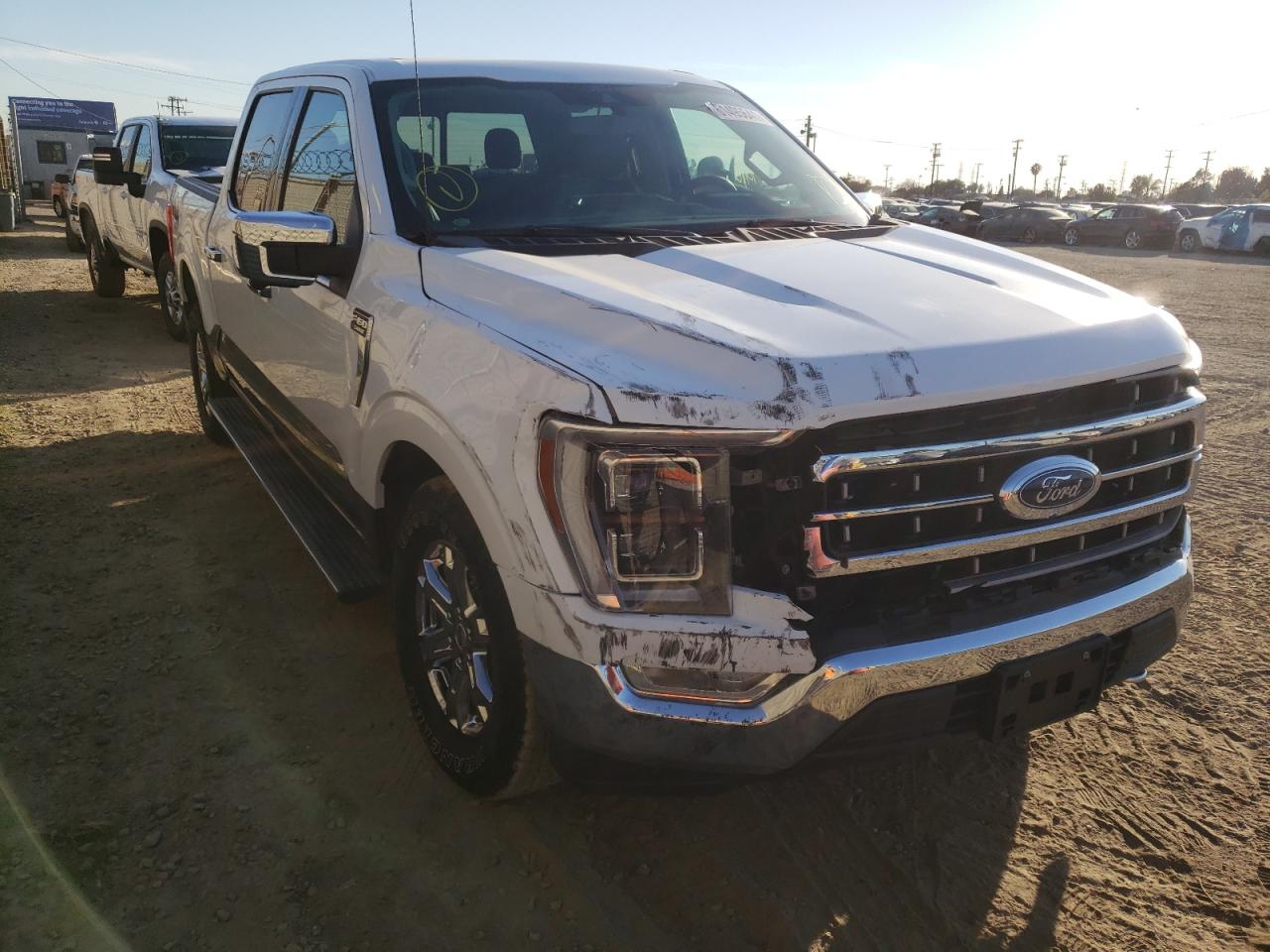 Photo 1 from auction – 2021 FORD F150 SUPER with VIN 1FTFW1E89MFA98039