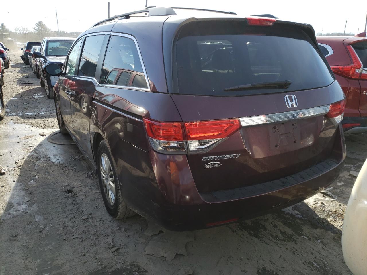 Photo 3 from auction – 2015 HONDA ODYSSEY LX with VIN 5FNRL5H24FB010803