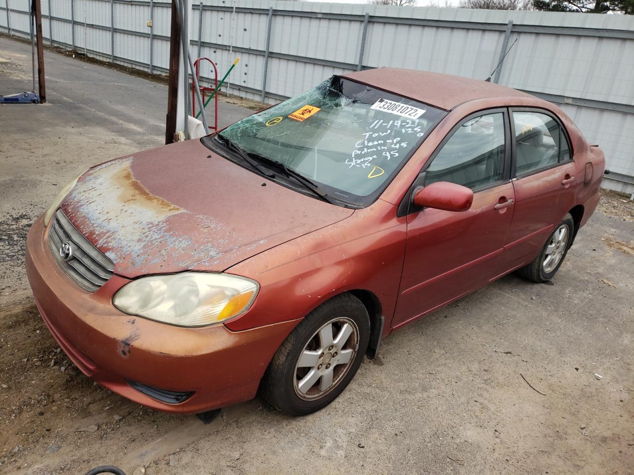 Photo 2 from auction – 2003 TOYOTA COROLLA with VIN 1NXBR32E13Z071077