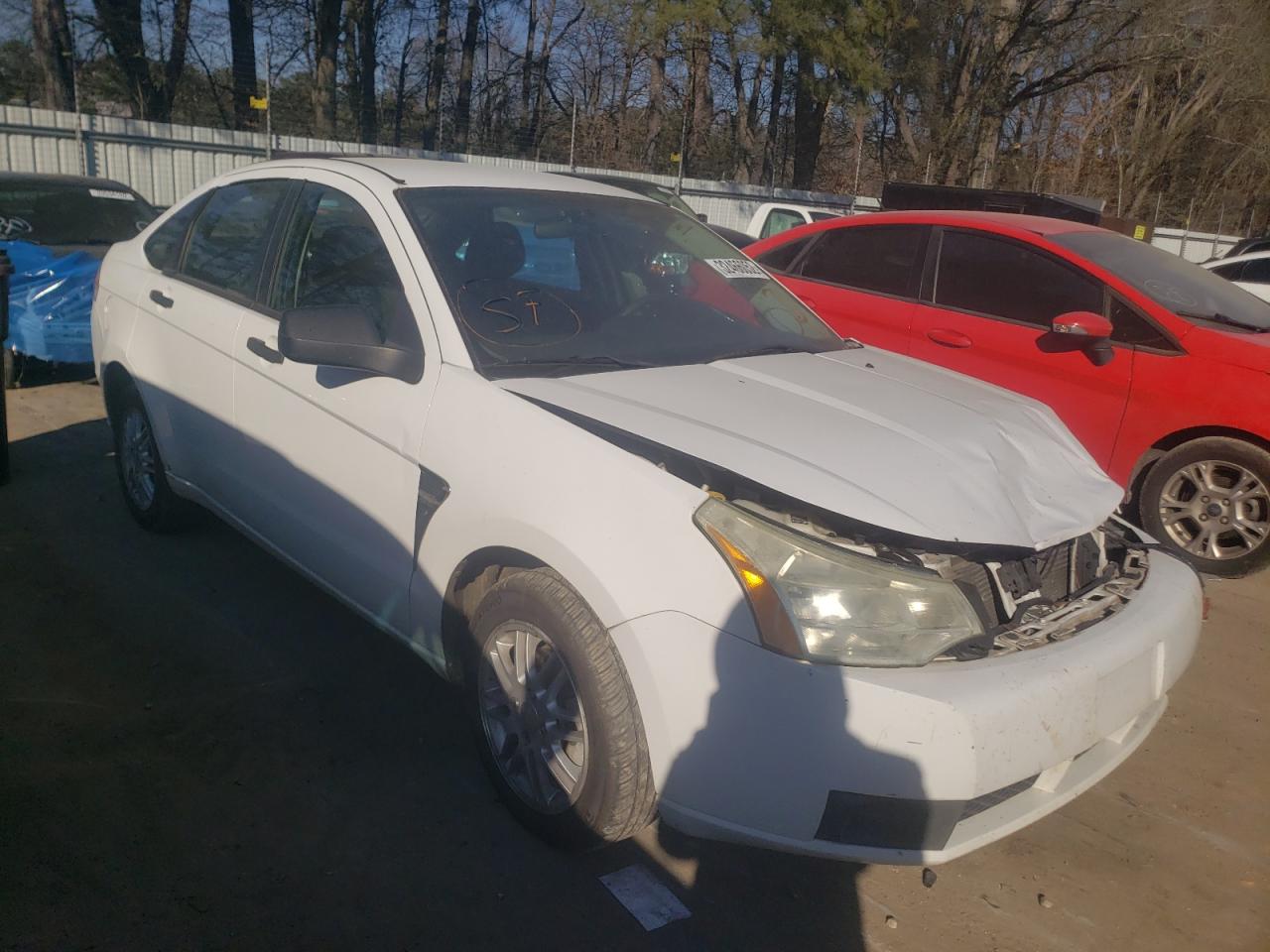 FORD FOCUS SE 2008 with VIN 1FAHP35N98W108877 - Photo from auction