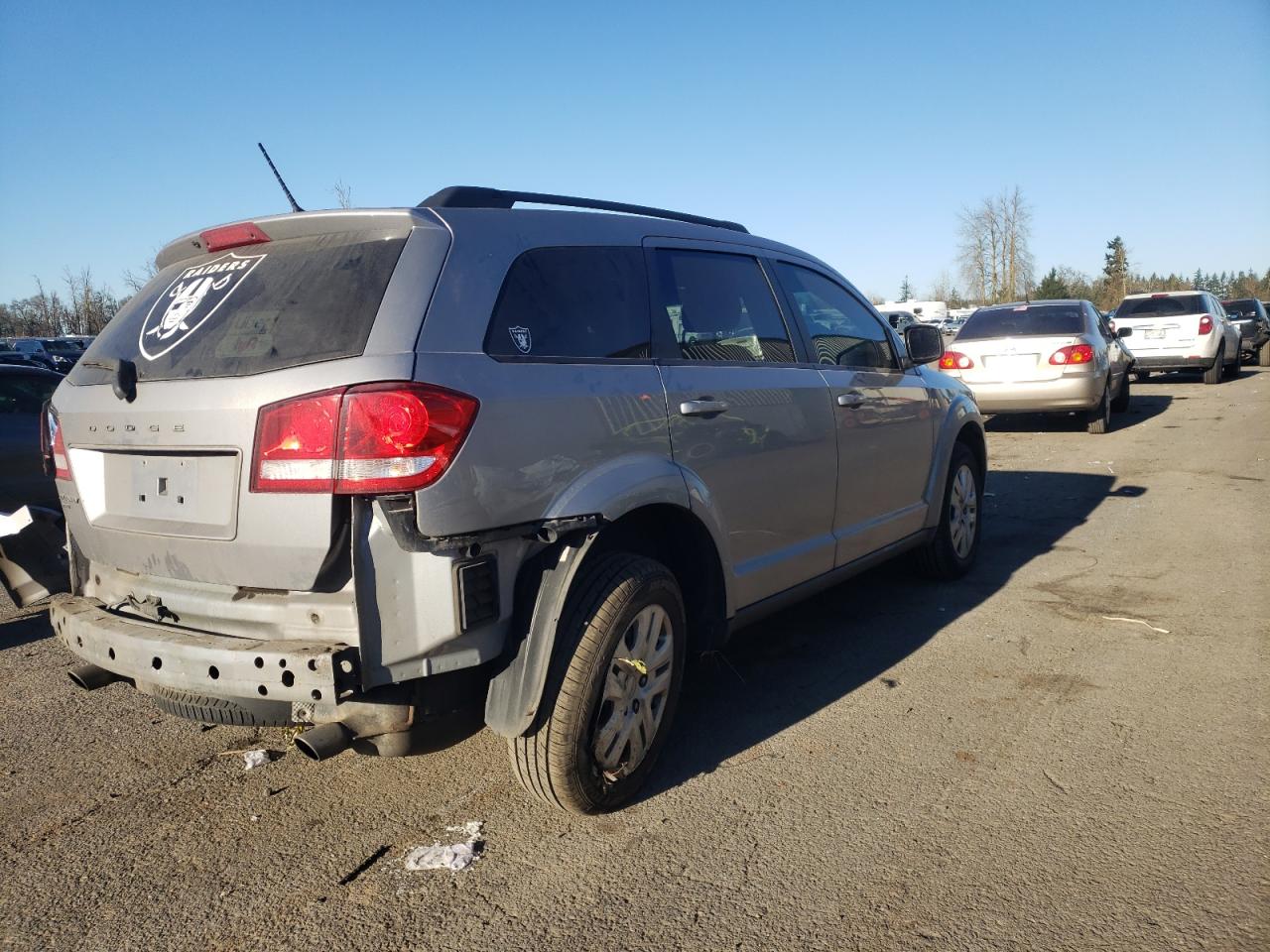 Photo 4 from auction – 2017 DODGE JOURNEY SE with VIN 3C4PDDAG6HT702893