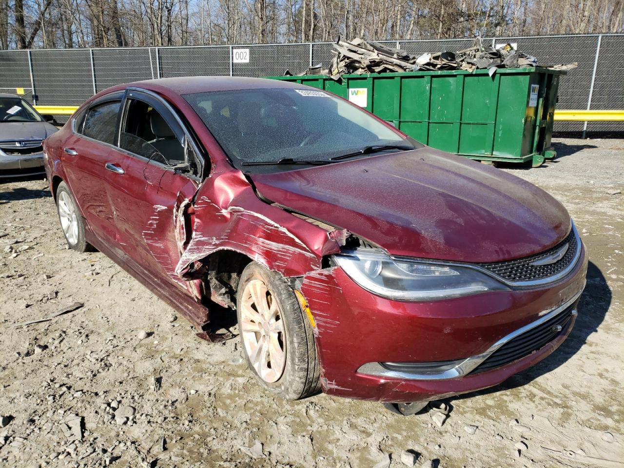 CHRYSLER 200 LIMITE 2015 with VIN 1C3CCCAB4FN594954 - Photo from auction
