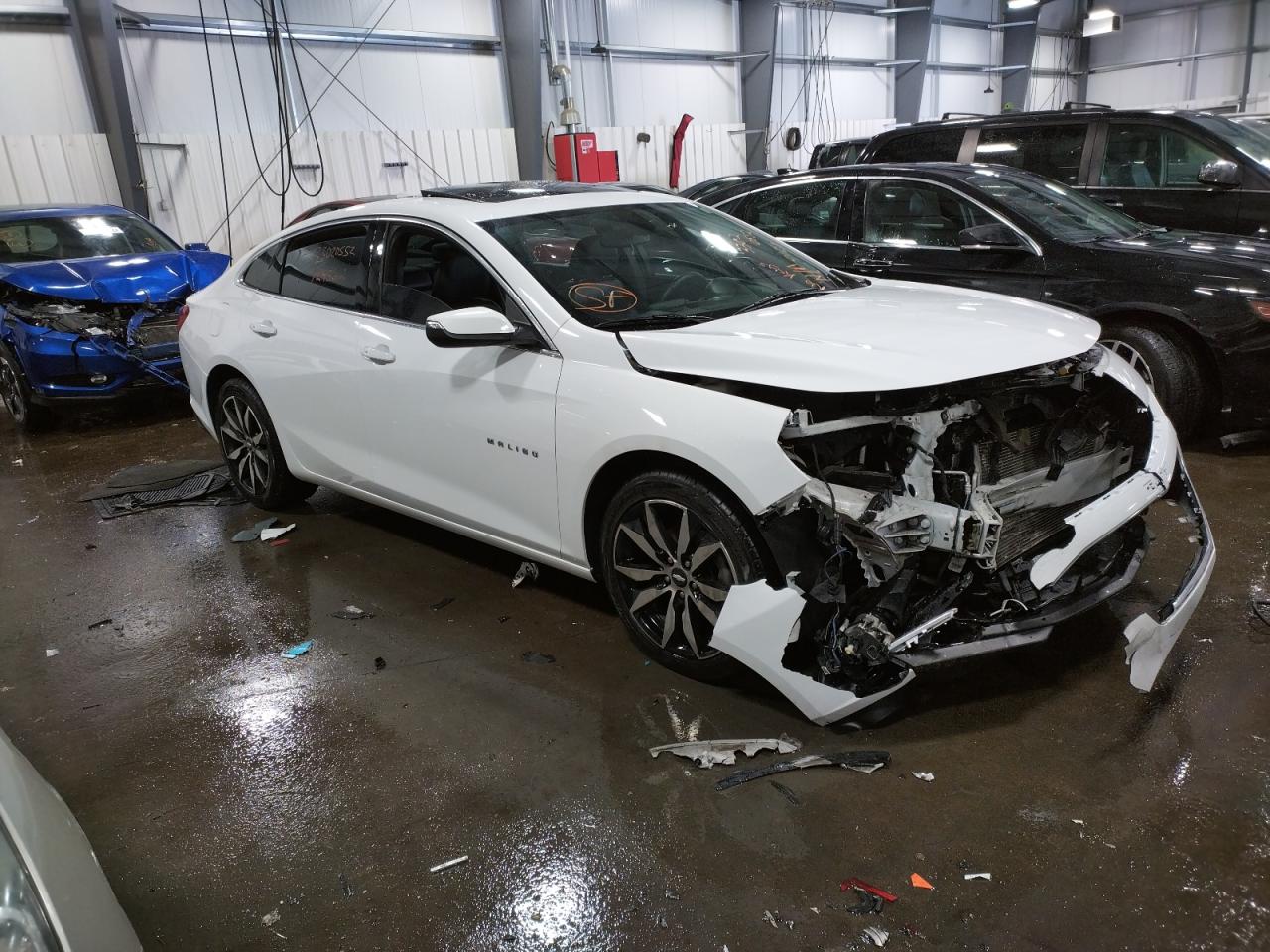 CHEVROLET MALIBU LT 2017 with VIN 1G1ZE5ST6HF182995 - Photo from auction