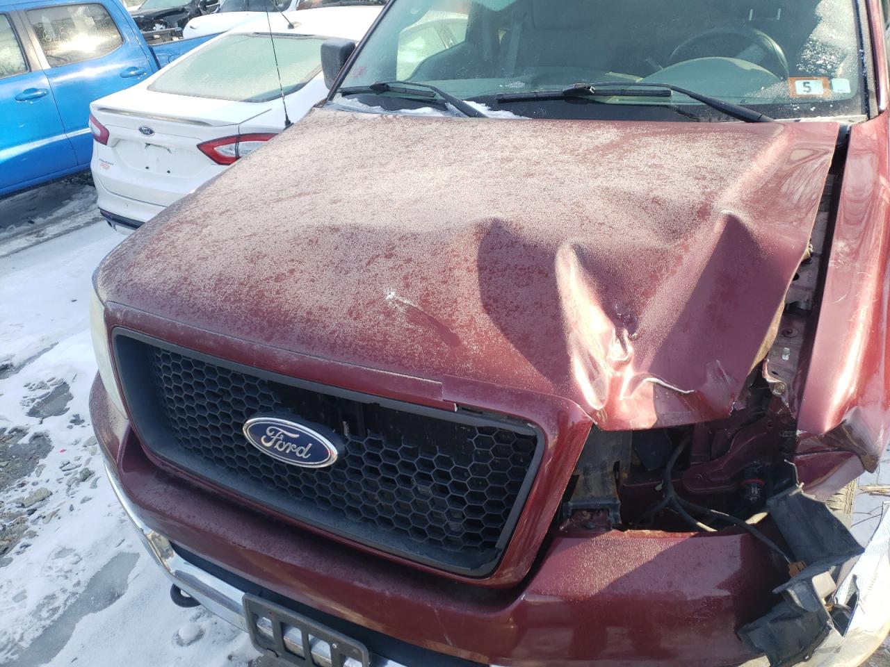 Photo 7 from auction – 2004 FORD F150 with VIN 1FTPX14554NB60518