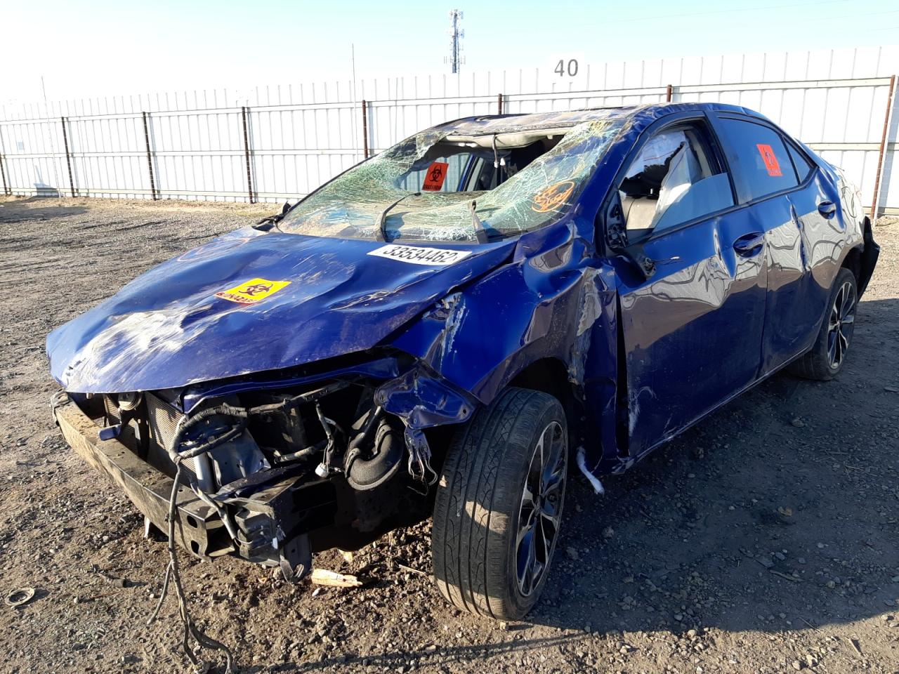 Photo 2 from auction – 2018 TOYOTA COROLLA L with VIN 2T1BURHE1JC056005