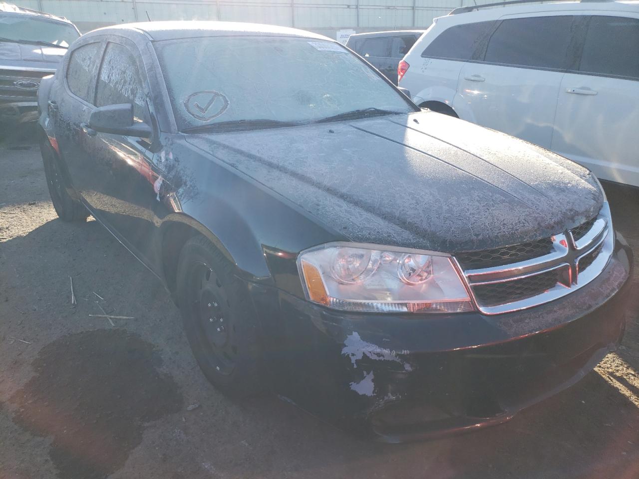 DODGE AVENGER SE 2014 with VIN 1C3CDZAB6EN215063 - Photo from auction
