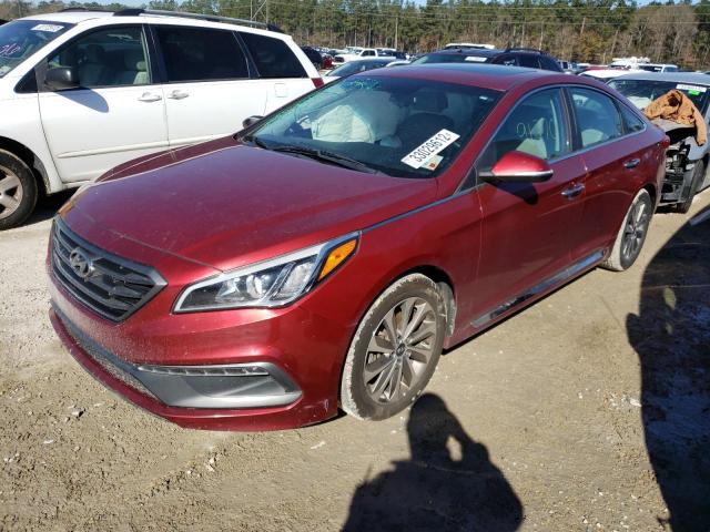 Photo 2 from auction – 2016 HYUNDAI SONATA SPO with VIN 5NPE34AF7GH369846