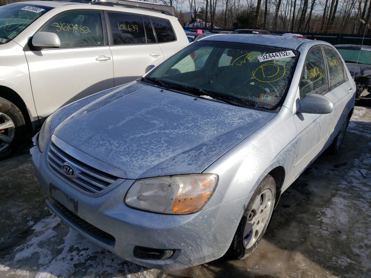Photo 2 from auction – 2007 KIA SPECTRA EX with VIN KNAFE122175478826