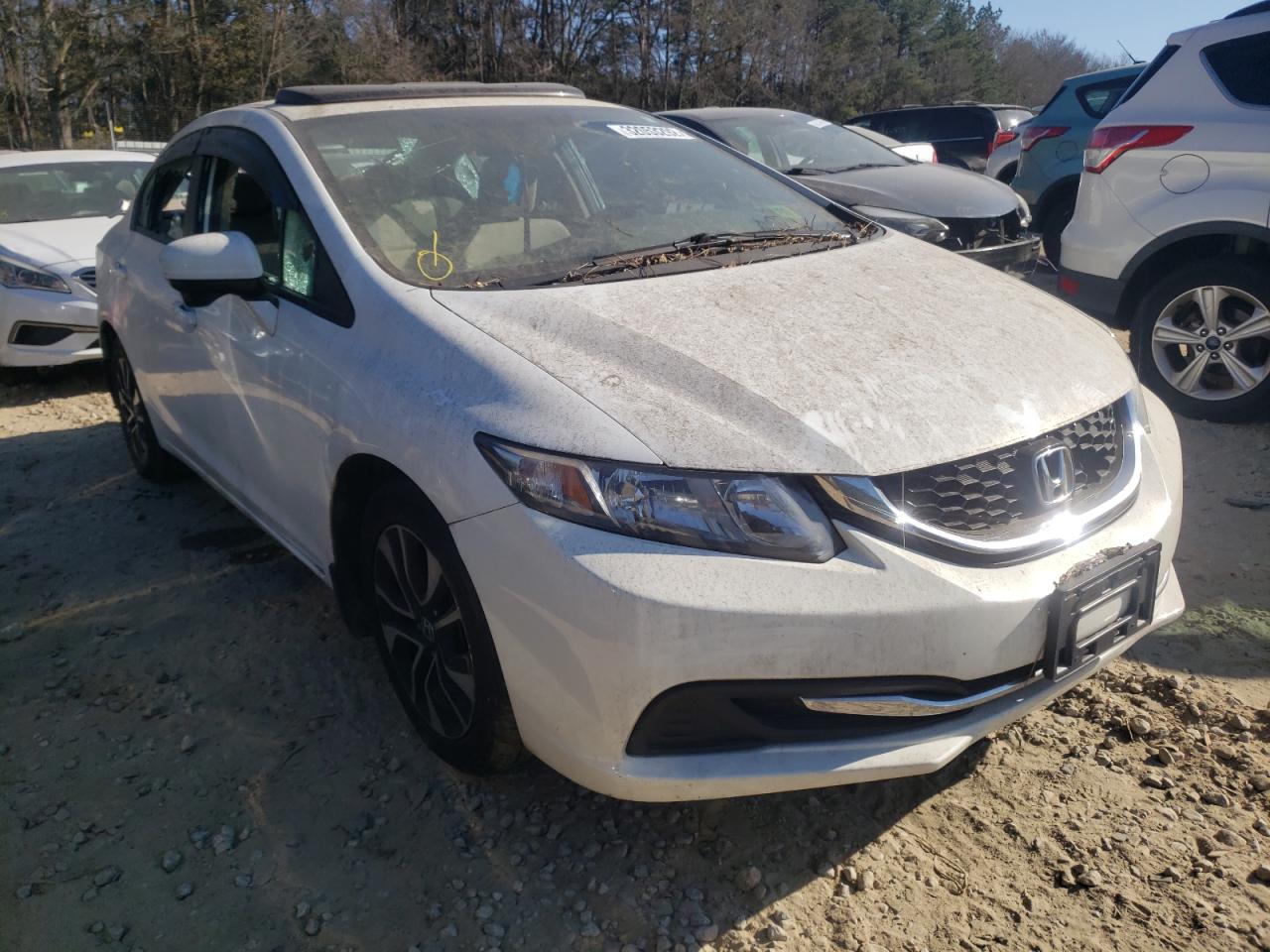 HONDA CIVIC EX 2014 with VIN 19XFB2F80EE000561 - Photo from auction