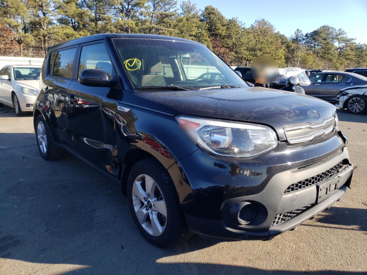 KIA SOUL 2017 with VIN KNDJN2A25H7443944 - Photo from auction
