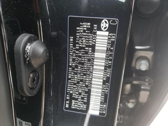 Photo 10 from auction – 2021 TOYOTA COROLLA LE with VIN 5YFEPMAE8MP237382