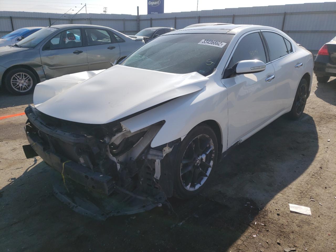 Photo 2 from auction – 2010 NISSAN MAXIMA S with VIN 1N4AA5AP7AC856184