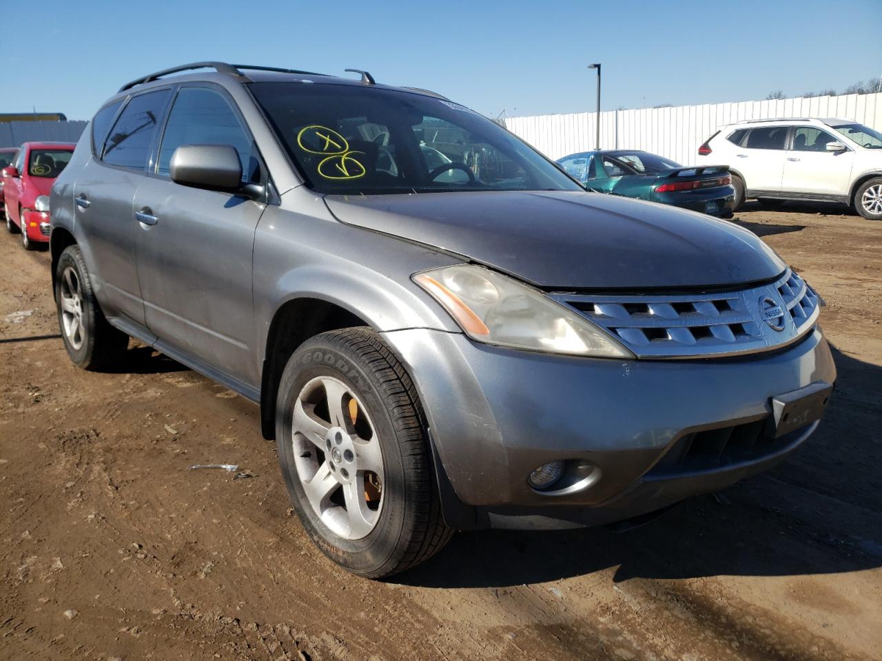 Photo 1 from auction – 2005 NISSAN MURANO SL with VIN JN8AZ08W35W403479