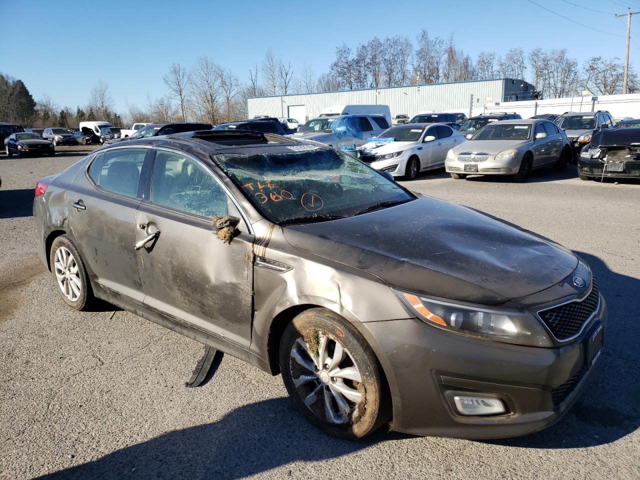 Photo 9 from auction – 2014 KIA OPTIMA EX with VIN 5XXGN4A73EG304853