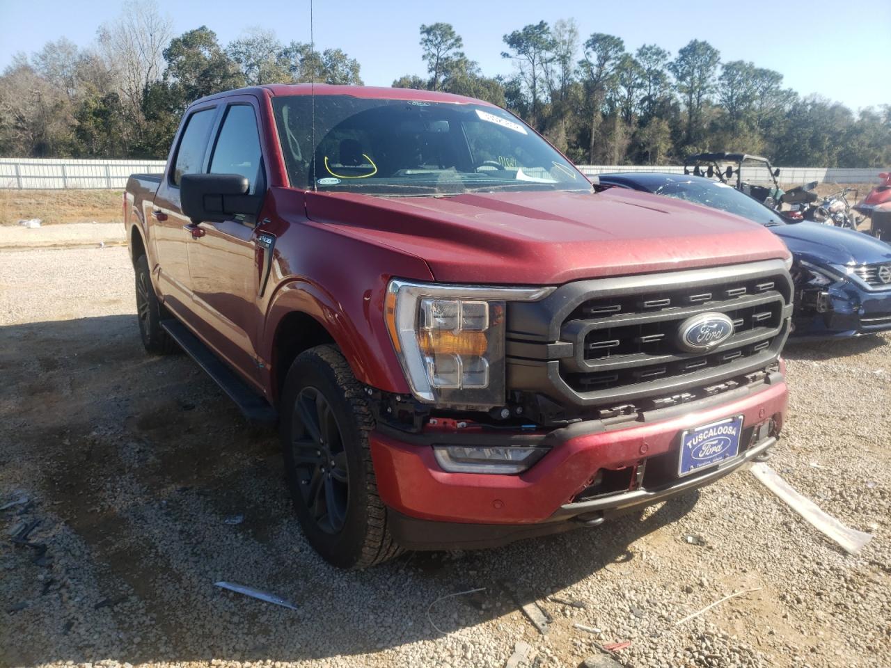 FORD F150 SUPER 2021 with VIN 1FTFW1E86MKD79139 - Photo from auction