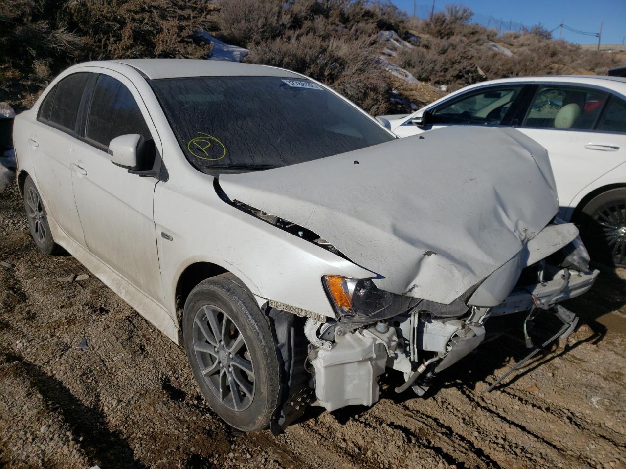 MITSUBISHI LANCER ES 2017 with VIN JA32U2FU1HU005598 - Photo from auction