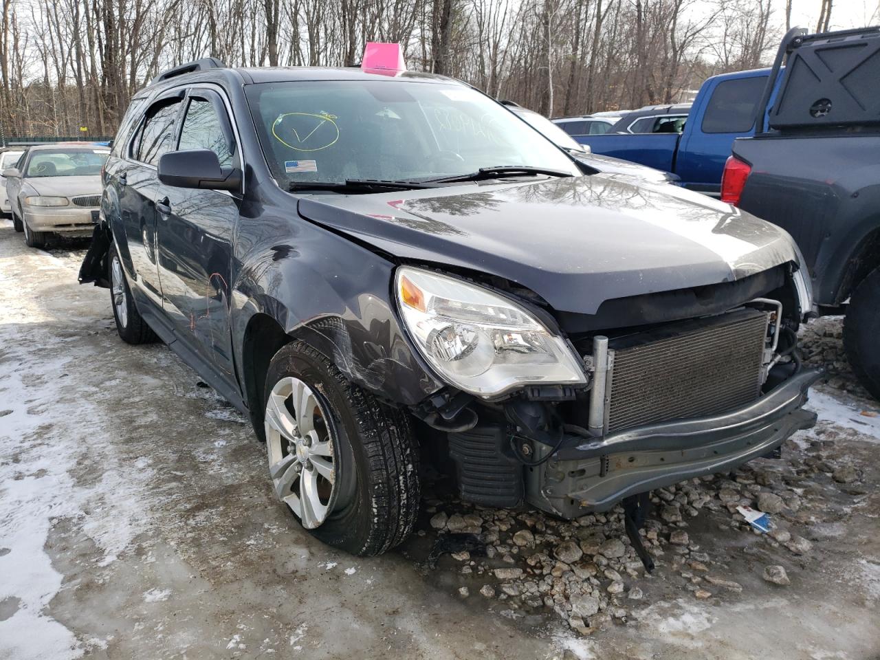 CHEVROLET EQUINOX LT 2013 with VIN 1GNFLEEK9DZ123314 - Photo from auction