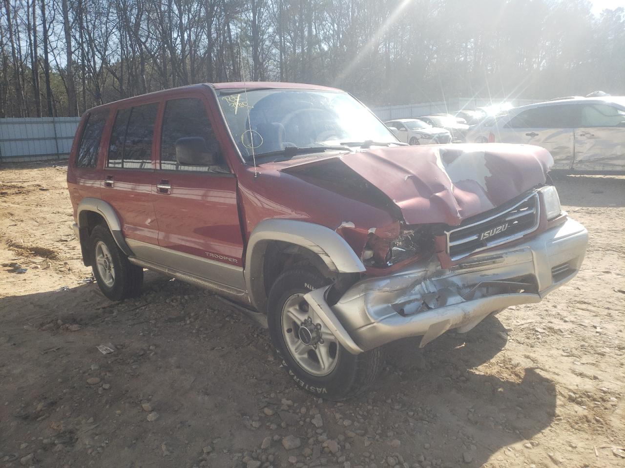 ISUZU TROOPER S 1999 with VIN JACDJ58XXX7922532 - Photo from auction