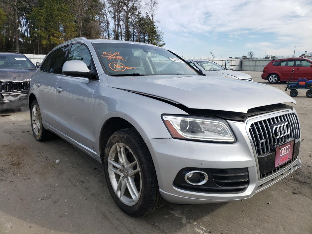 AUDI Q5 PREMIUM 2016 with VIN WA1L2AFP4GA092844 - Photo from auction