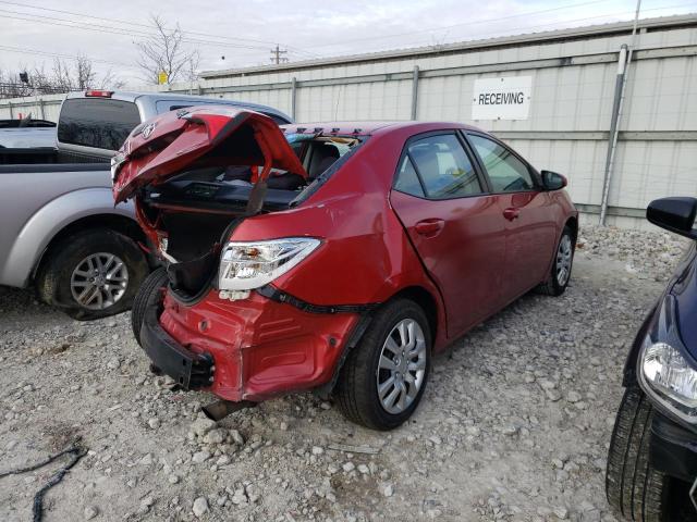 Photo 4 from auction – 2014 TOYOTA COROLLA L with VIN 2T1BURHE0EC185293