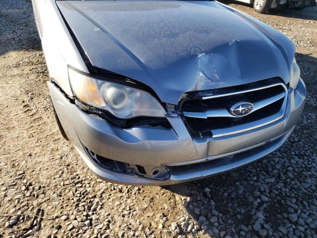Photo 9 from auction – 2009 SUBARU LEGACY 2.5 with VIN 4S3BL616596215745