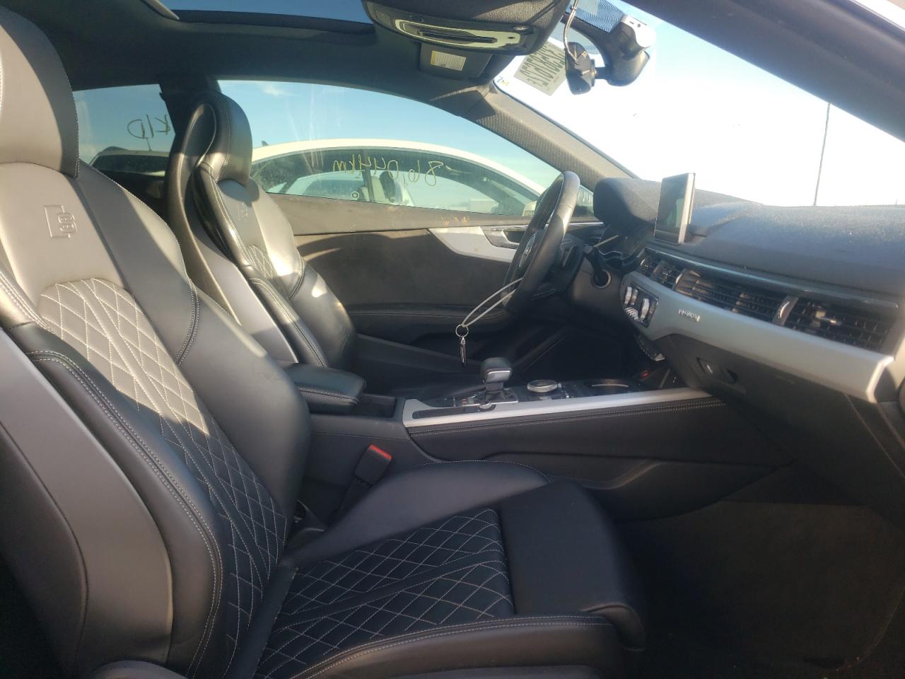 Photo 5 from auction – 2018 AUDI S5 PREMIUM with VIN WAUP4AF55JA084160
