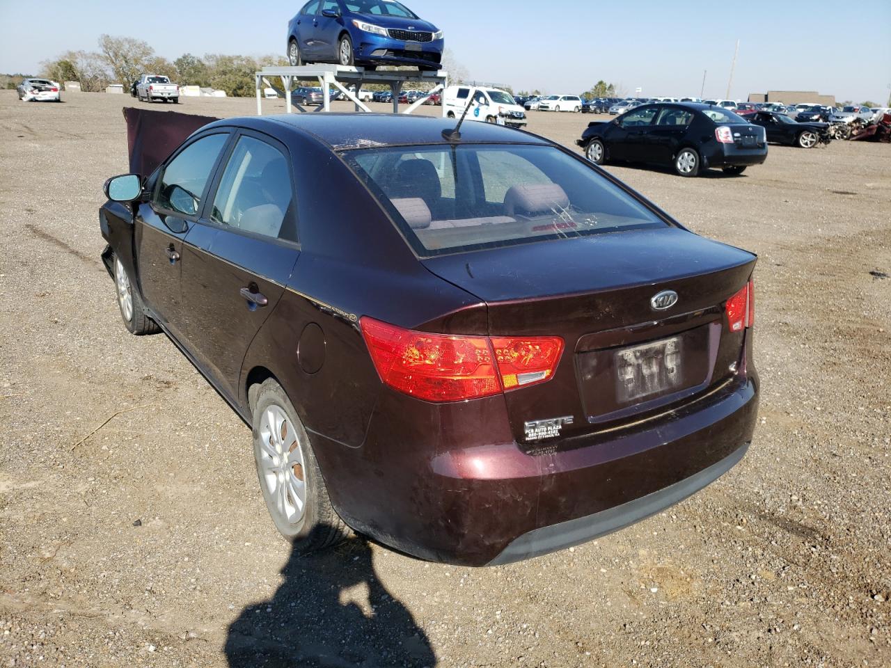 Photo 3 from auction – 2010 KIA FORTE EX with VIN KNAFU4A23A5855041