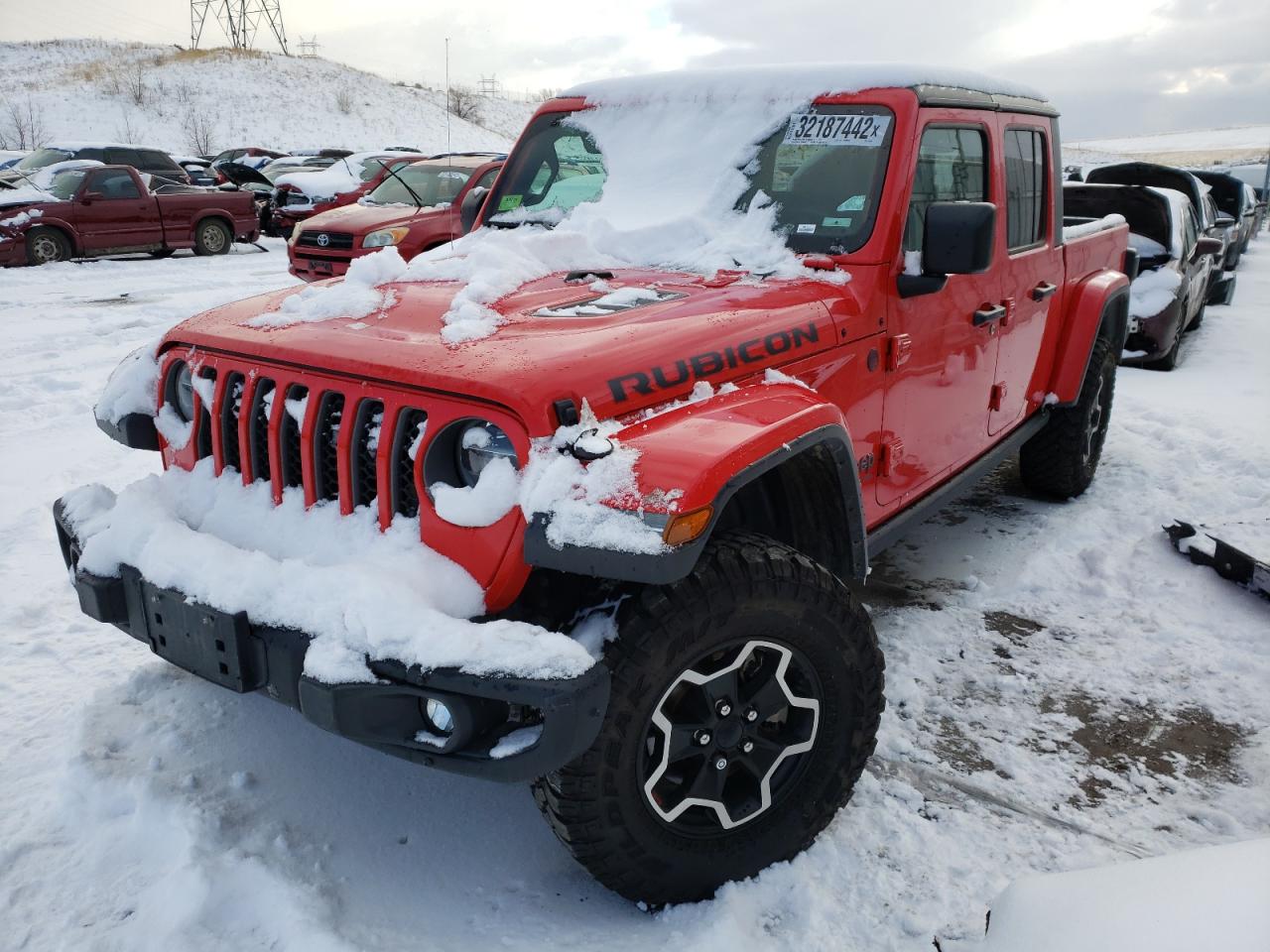 Photo 2 from auction – 2020 JEEP GLADIATOR with VIN 1C6JJTBGXLL103014