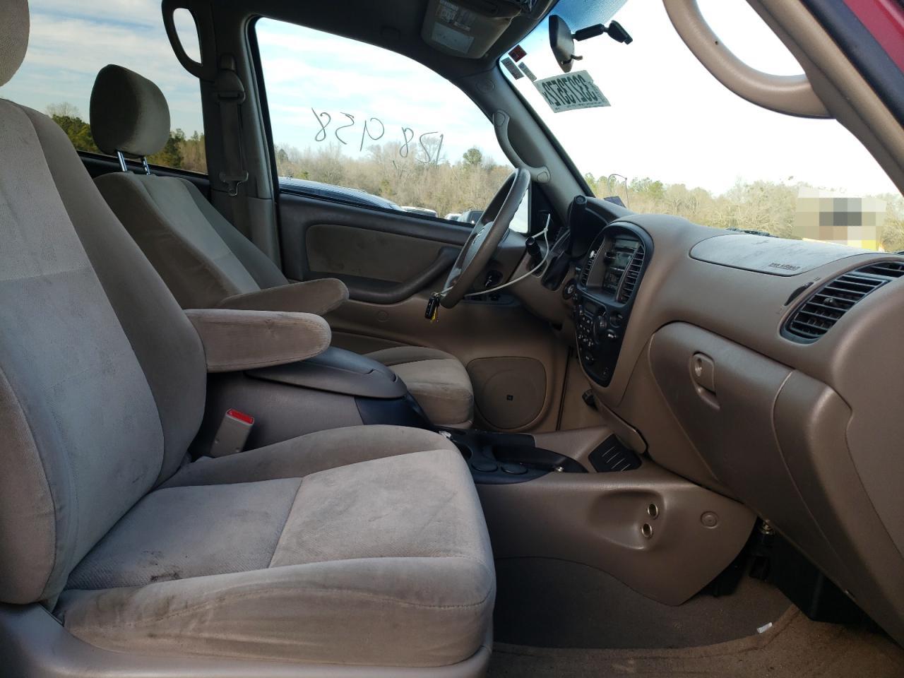 Photo 5 from auction – 2007 TOYOTA SEQUOIA SR with VIN 5TDZT34AX7S299006