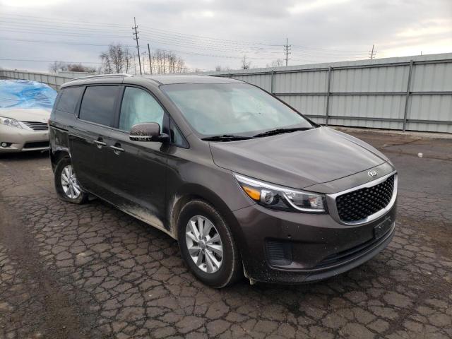KIA SEDONA LX 2017 with VIN KNDMB5C11H6313399 - Photo from auction