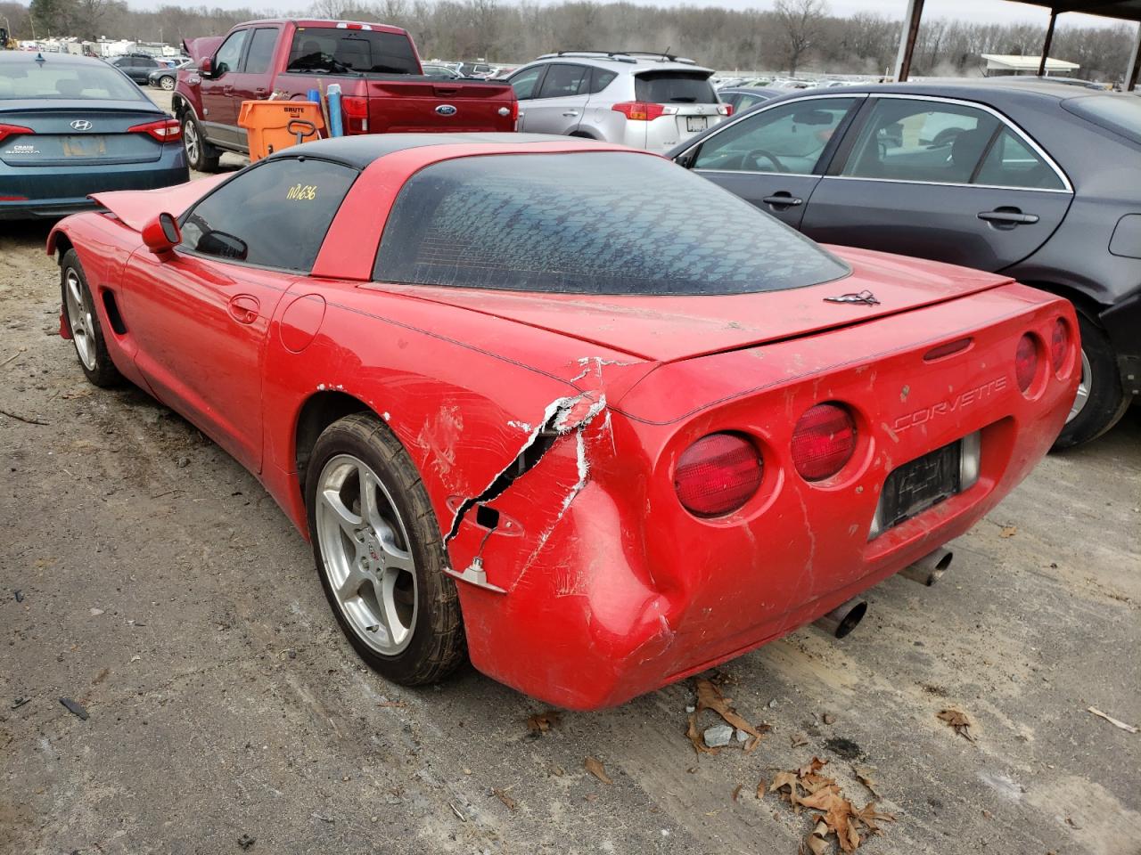 Photo 3 from auction – 2002 CHEVROLET CORVETTE with VIN 1G1YY22G125122107