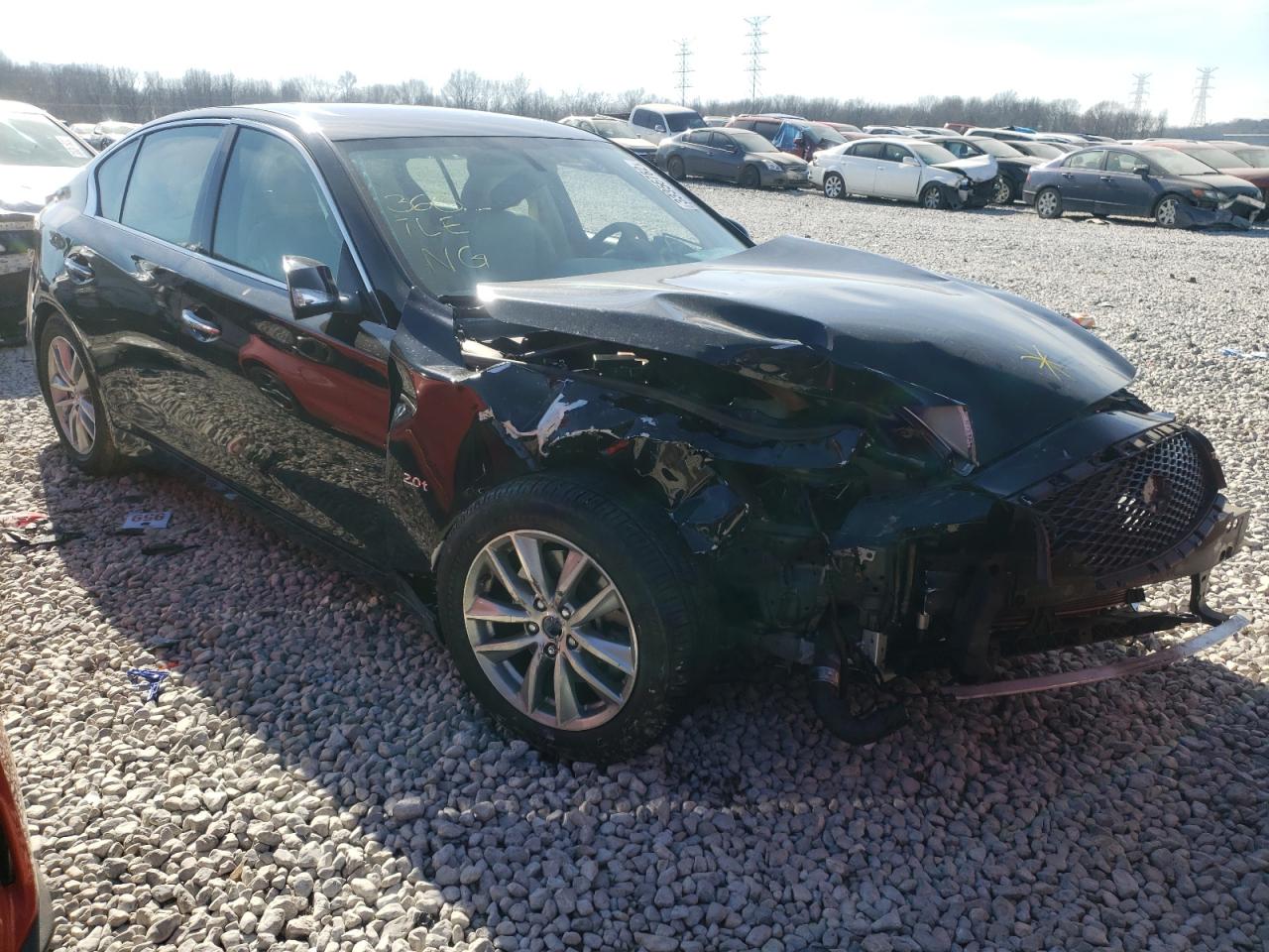 INFINITI Q50 BASE 2016 with VIN JN1CV7AP9GM200562 - Photo from auction