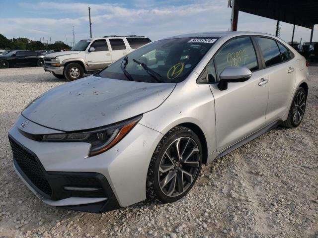 Photo 2 from auction – 2020 TOYOTA COROLLA SE with VIN 5YFS4RCE6LP019655