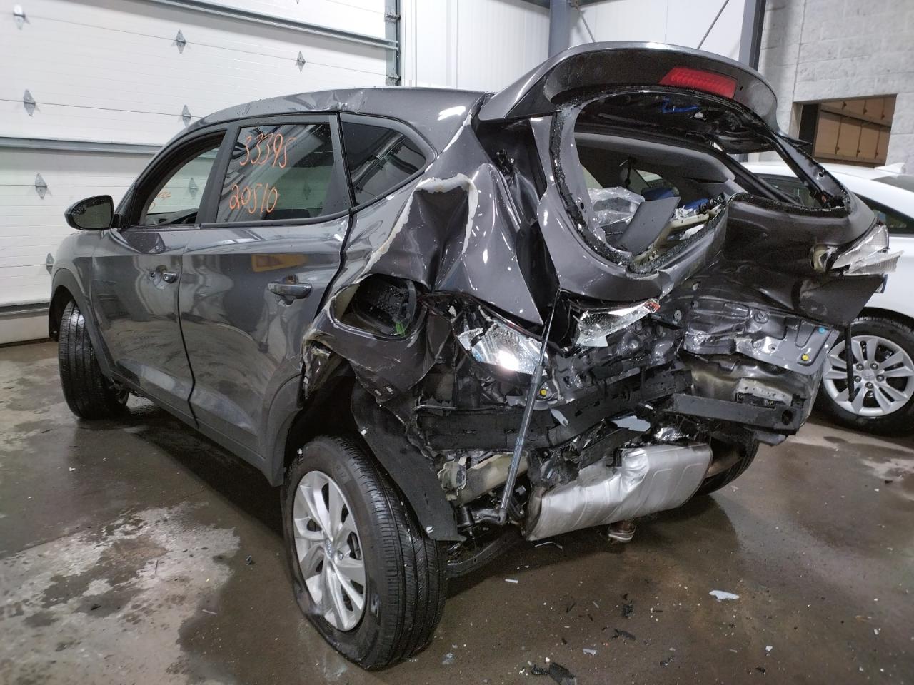 Photo 3 from auction – 2021 HYUNDAI TUCSON SE with VIN KM8J2CA41MU362074