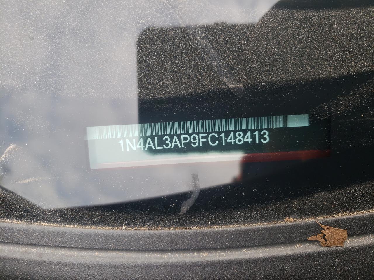Photo 10 from auction – 2015 NISSAN ALTIMA 2.5 with VIN 1N4AL3AP9FC148413