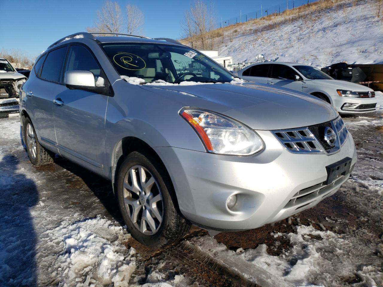 NISSAN ROGUE S 2012 with VIN JN8AS5MVXCW367589 - Photo from auction
