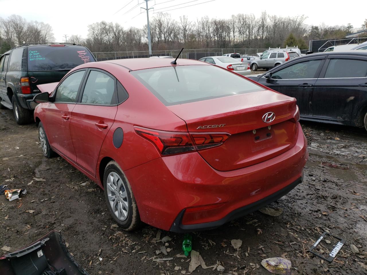 Photo 3 from auction – 2021 HYUNDAI ACCENT SE with VIN 3KPC24A64ME130085