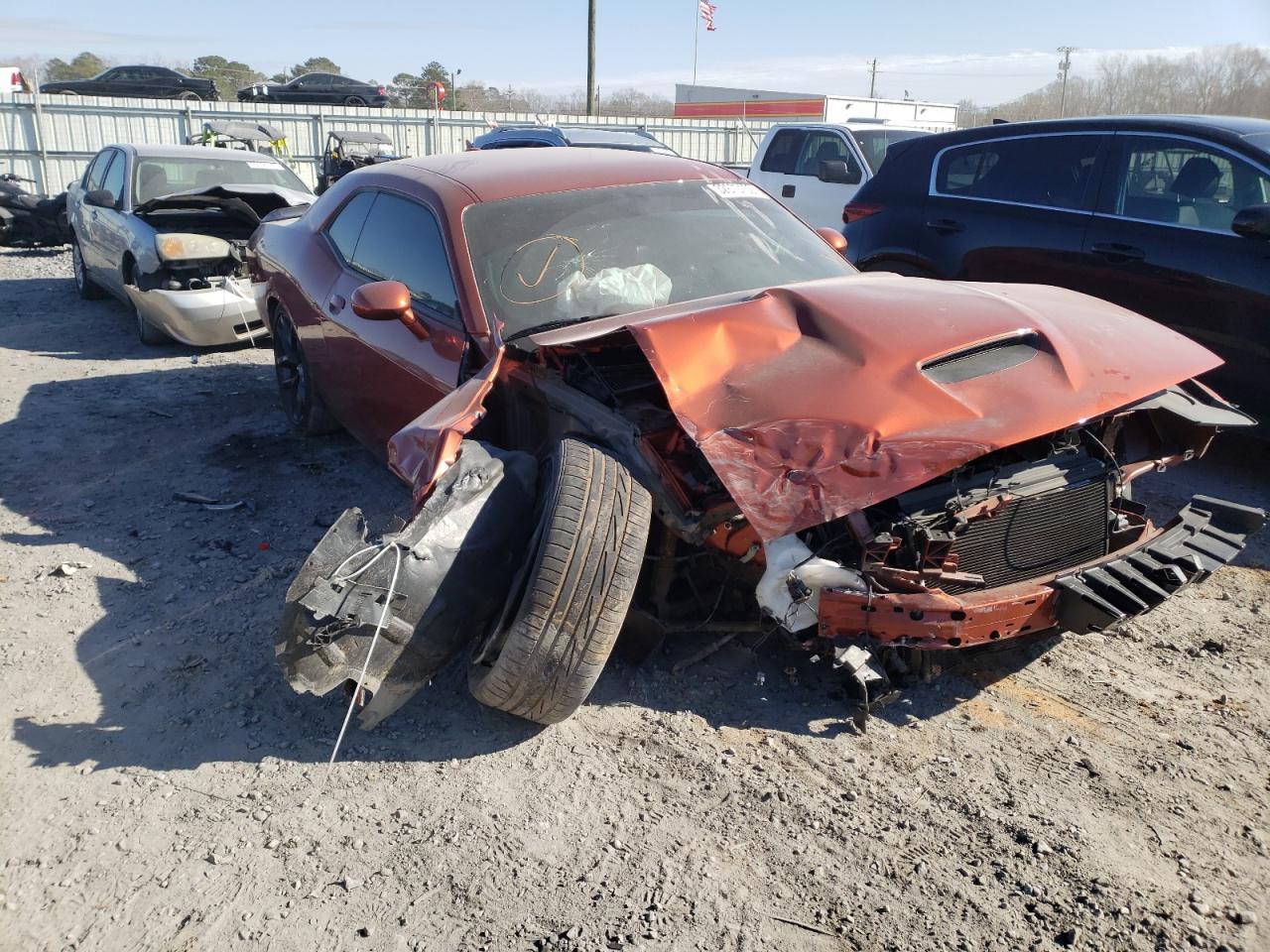 DODGE CHALLENGER 2021 with VIN 2C3CDZBT4MH620918 - Photo from auction