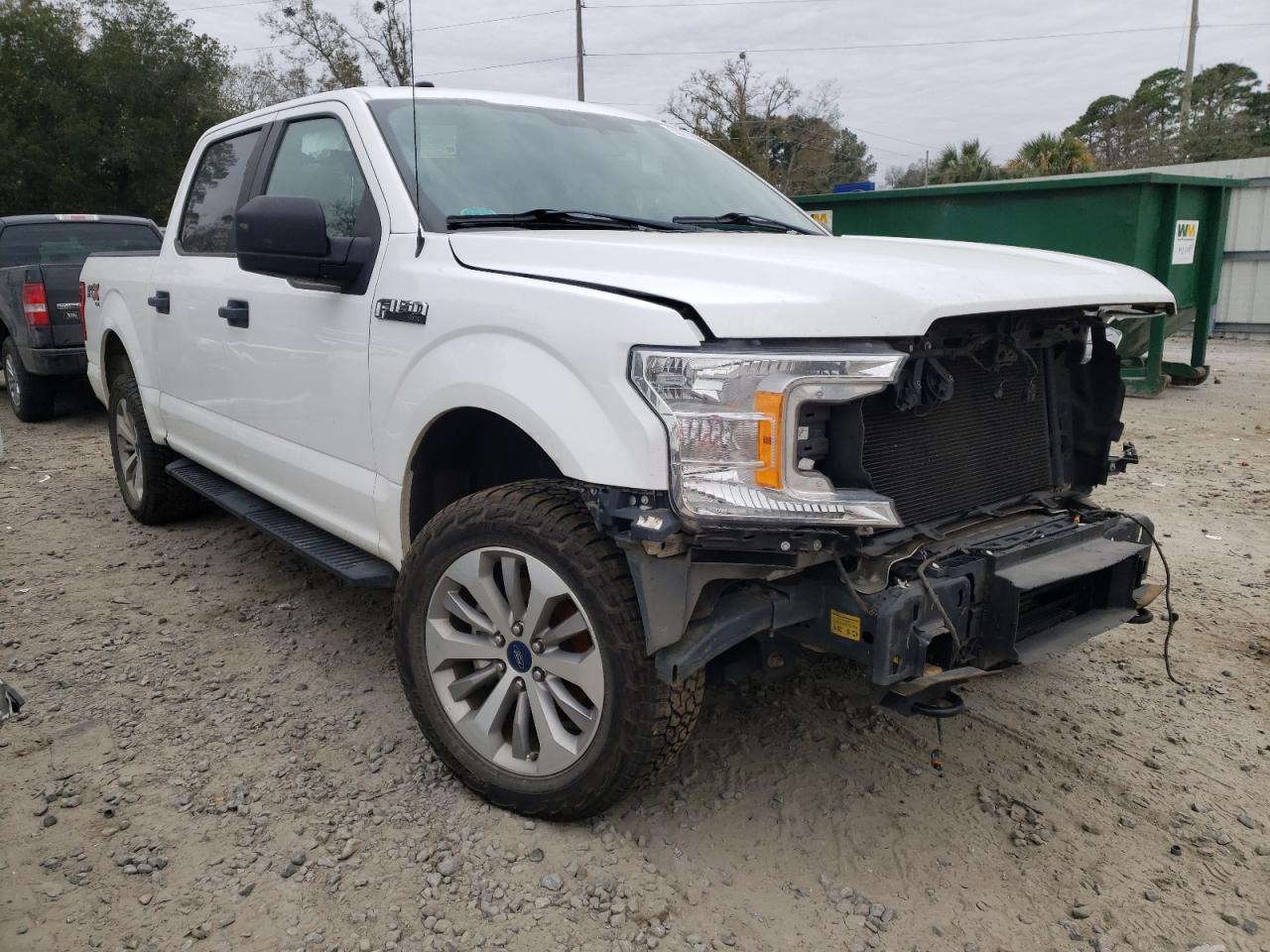 FORD F150 SUPER 2018 with VIN 1FTEW1EP7JFD66844 - Photo from auction