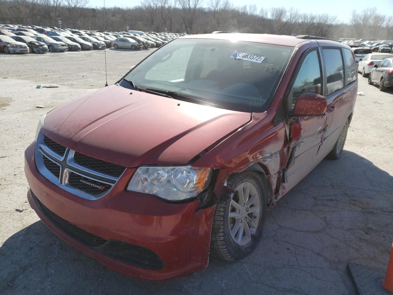 Photo 2 from auction – 2014 DODGE GRAND CARA with VIN 2C4RDGCG6ER181616