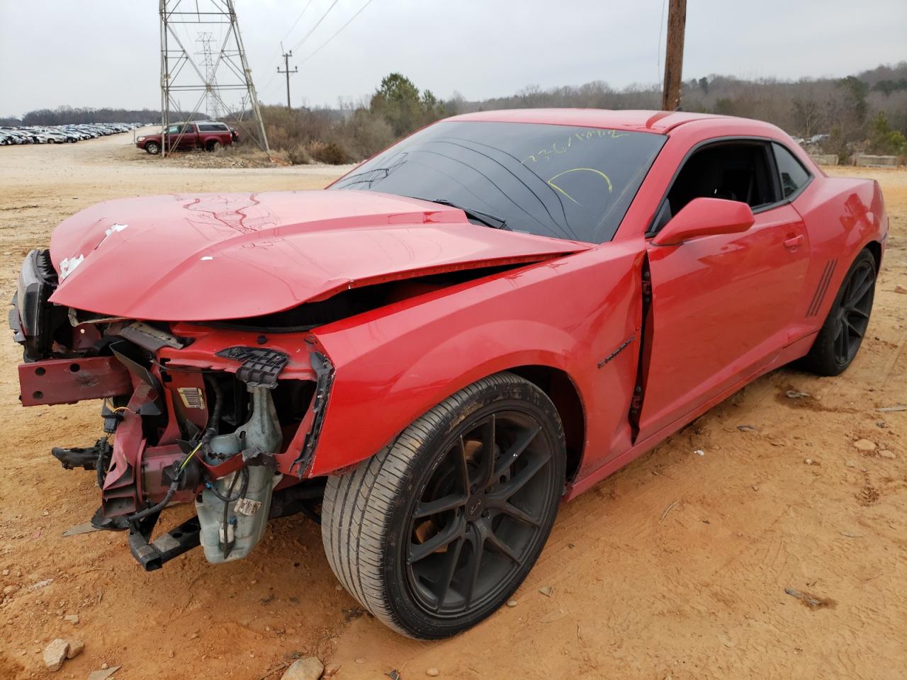 Photo 2 from auction – 2015 CHEVROLET CAMARO LT with VIN 2G1FD1E35F9151396