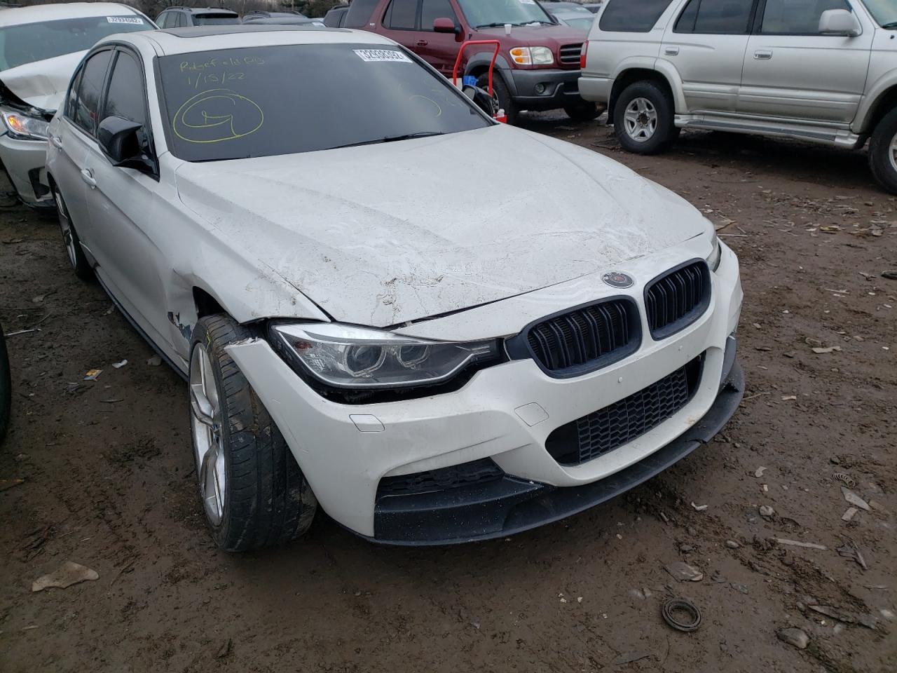 BMW 328 XI 2013 with VIN WBA3B3C51DF540778 - Photo from auction