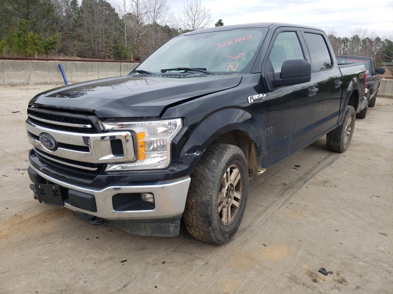 Photo 2 from auction – 2018 FORD F150 SUPER with VIN 1FTEW1EG1JFC79196