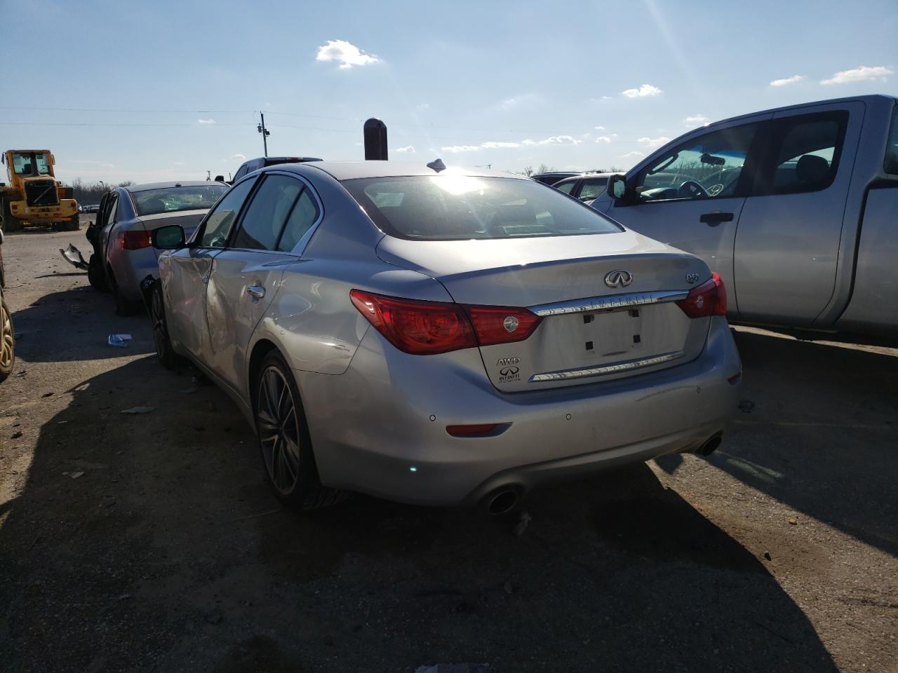 Photo 3 from auction – 2014 INFINITI Q50 BASE with VIN JN1BV7AR7EM698562